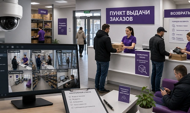 Видеонаблюдение для ПВЗ: зачем оно нужно и что помогает контролировать